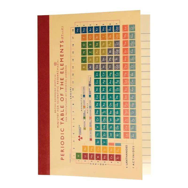 Ekspresowa dostawa Notes Rex London Periodic Table, A6 Bonami