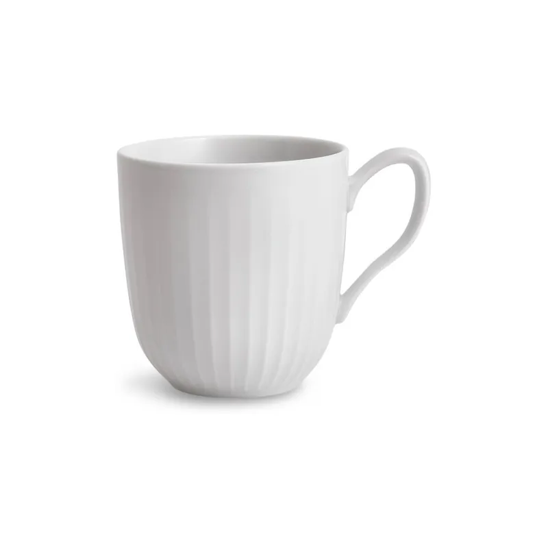 Zamów teraz Biały porcelanowy kubek Kähler Design Hammershoi, 330 ml Bonami
