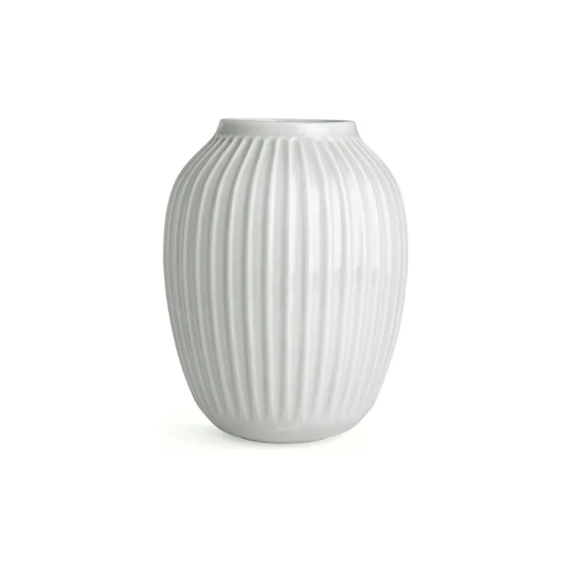 Biały kamionkowy wazon Kähler Design Hammershoi, wys. 25 cm Bonami Do wyczerpania zapasów