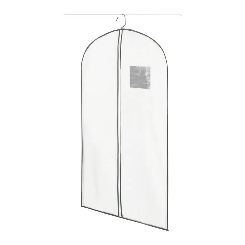 Najlepsza cena Biały wiszący pokrowiec na ubrania Compactor Suit Bag White Bonami