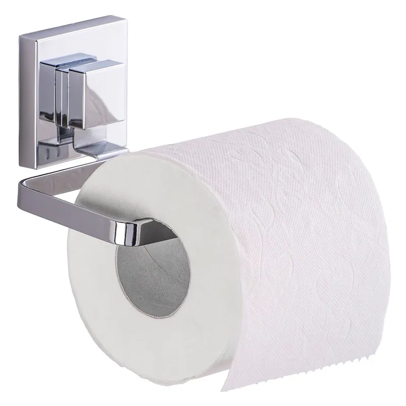 Promocja Uchwyt na papier toaletowy z przyssawką Wenko Vacuum-Loc Quadrio, do 33 kg Bonami