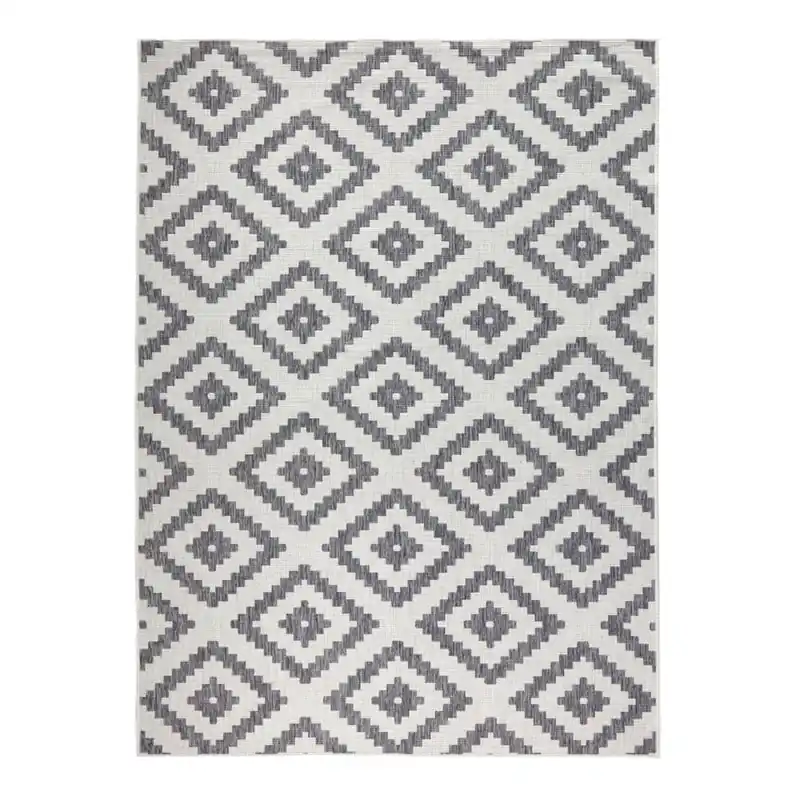 Ograniczona ilość Szary dywan dwustronny NORTHRUGS Malta, 160x230 cm Bonami