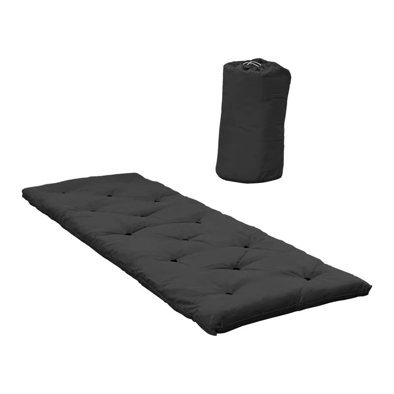 Zniżka Ciemnoszary materac futon 70x190 cm Bed in a Bag Dark Grey – Karup Design Bonami