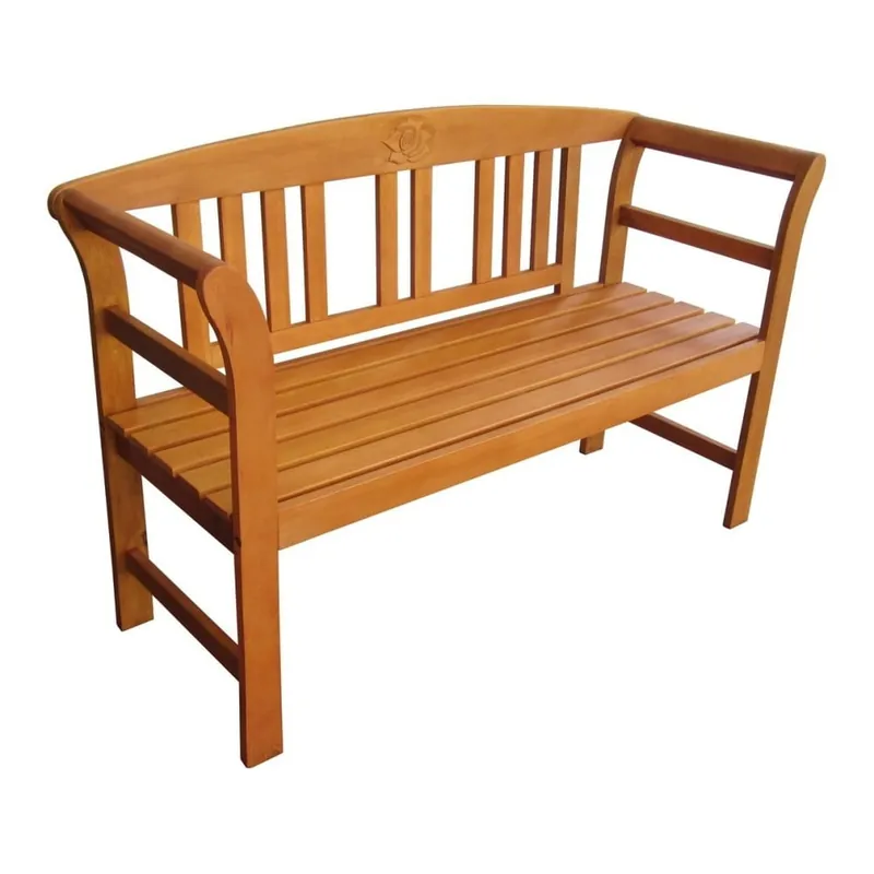 Brązowa drewniana ławka ogrodowa San Jose – Garden Pleasure Bonami Super okazja
