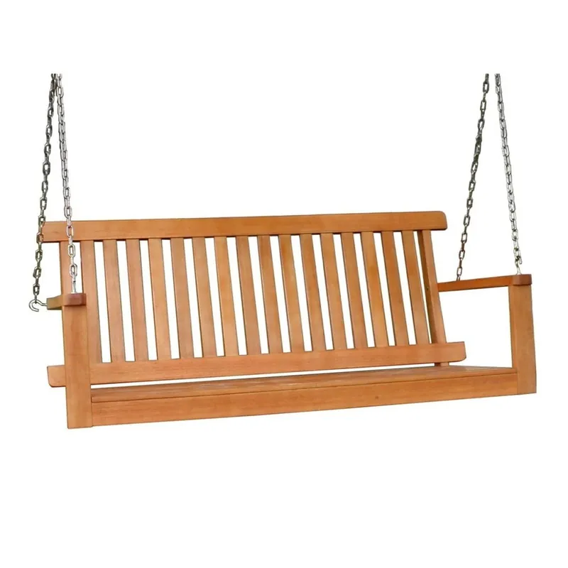 Wisząca ławka ogrodowa z drewna eukaliptusowego Garden Pleasure Columbia Bonami Kup teraz