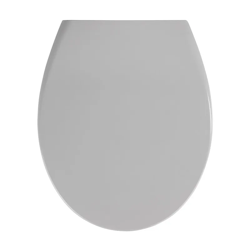 Kup teraz Jasnoszara deska sedesowa z łatwym domknięciem Wenko Samos, 44,5x37,5 cm Bonami