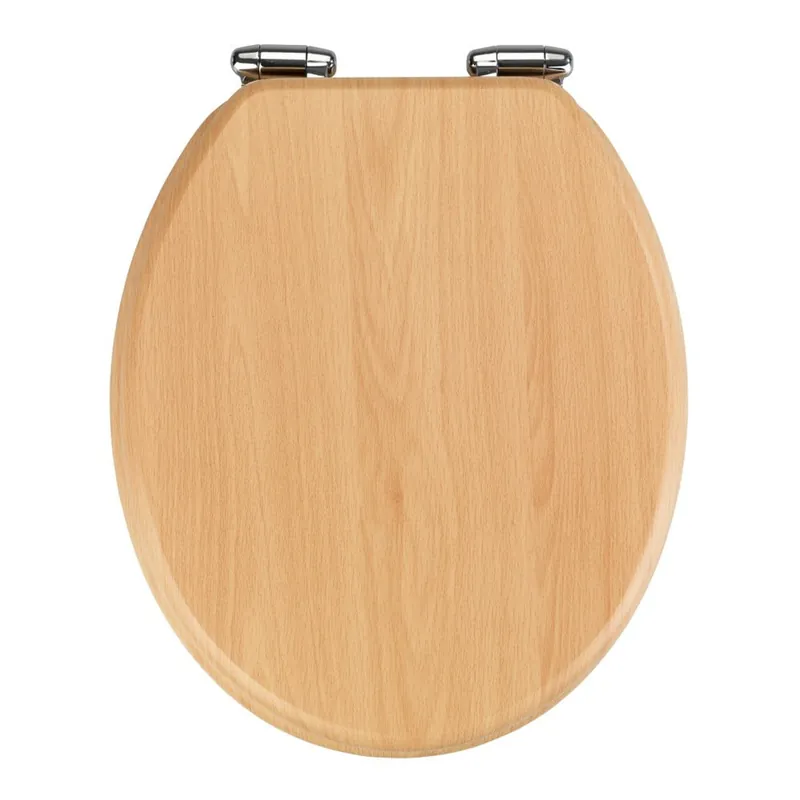 Oferta czasowa Deska sedesowa z łatwym domknięciem Wenko Beech Nature, 43x37 cm Bonami