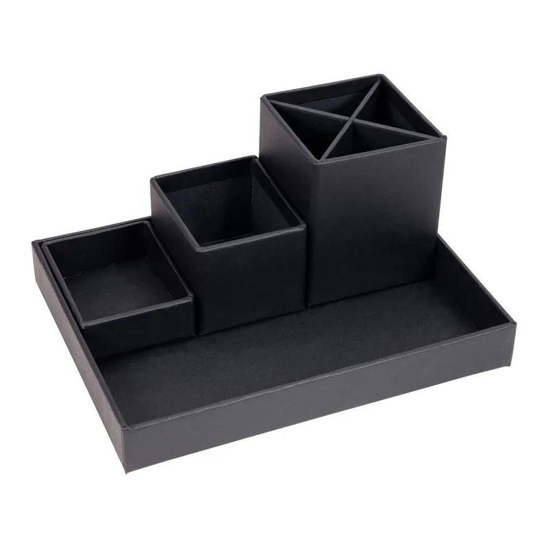 Ciemnoszary 4-częściowy przybornik Bigso Box of Sweden Lena Bonami Zamów teraz