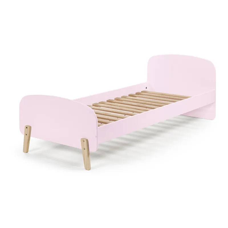 Wybór klientów Różowe łóżko dziecięce Vipack Kiddy, 200x90 cm Bonami