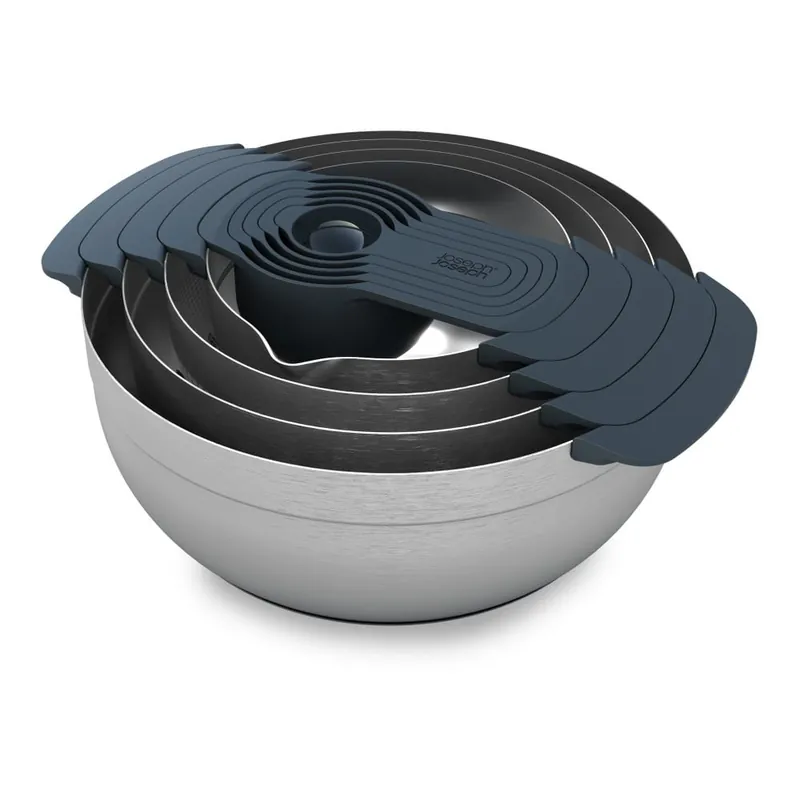 Misy w kolorze srebra z połyskiem zestaw 9 szt. Nest 100 Collection – Joseph Joseph Bonami Niska cena