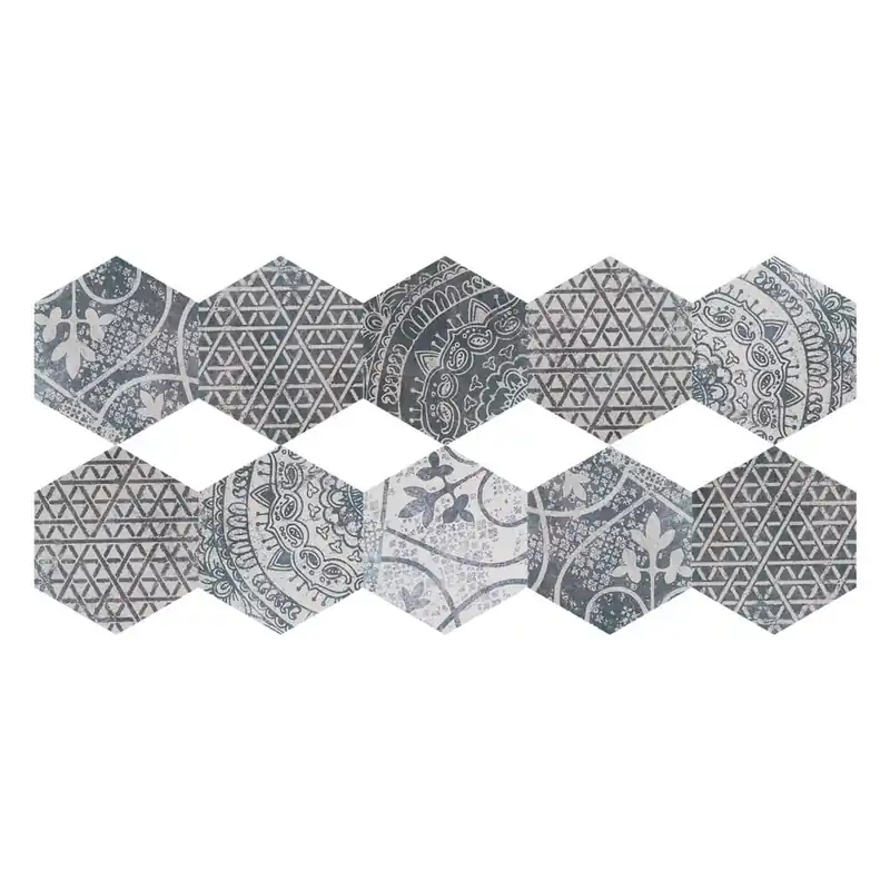 Komplet 10 naklejek na podłogę Ambiance Quento, 40x90 cm Bonami Cena promocyjna