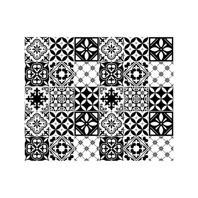 Zestaw 30 naklejek ściennych Ambiance Decal Tiles Azulejos Rosario, 10x10 cm Bonami Wysoka jakość