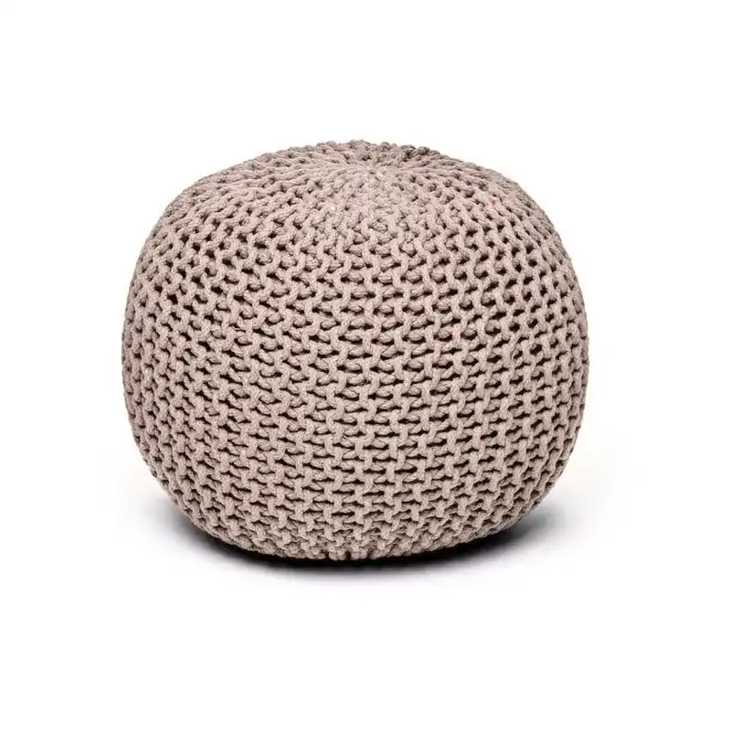Nowy Szarobrązowy puf Bonami Essentials Jagger Bonami