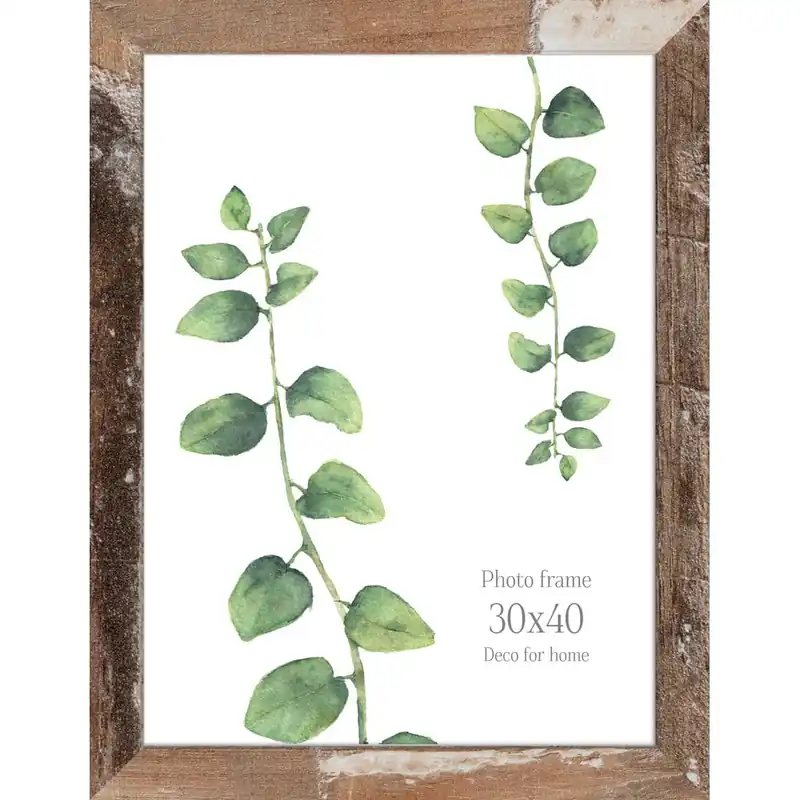 Brązowa ramka na zdjęcia Styler Bergen Shabby, 34x44,5 cm Bonami Ekspresowa dostawa