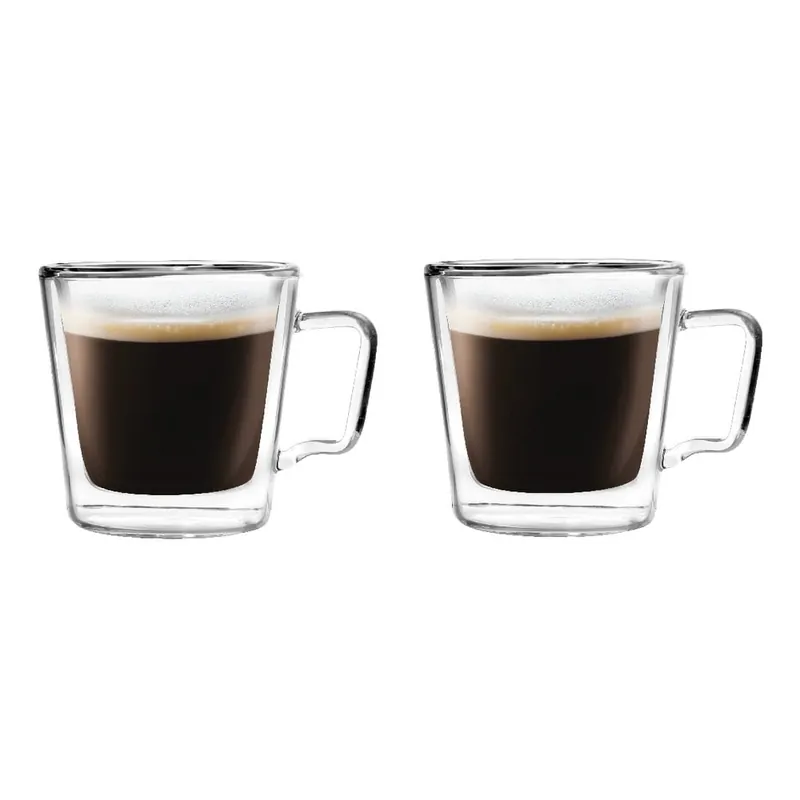 Szklane kubki na espresso/z podwójną ścianką zestaw 2 szt. 80 ml Diva – Vialli Design Bonami Tylko dziś
