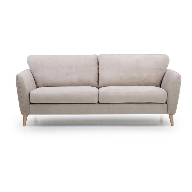 Ekspresowa dostawa Beżowa sofa Scandic Paris, 206 cm Bonami