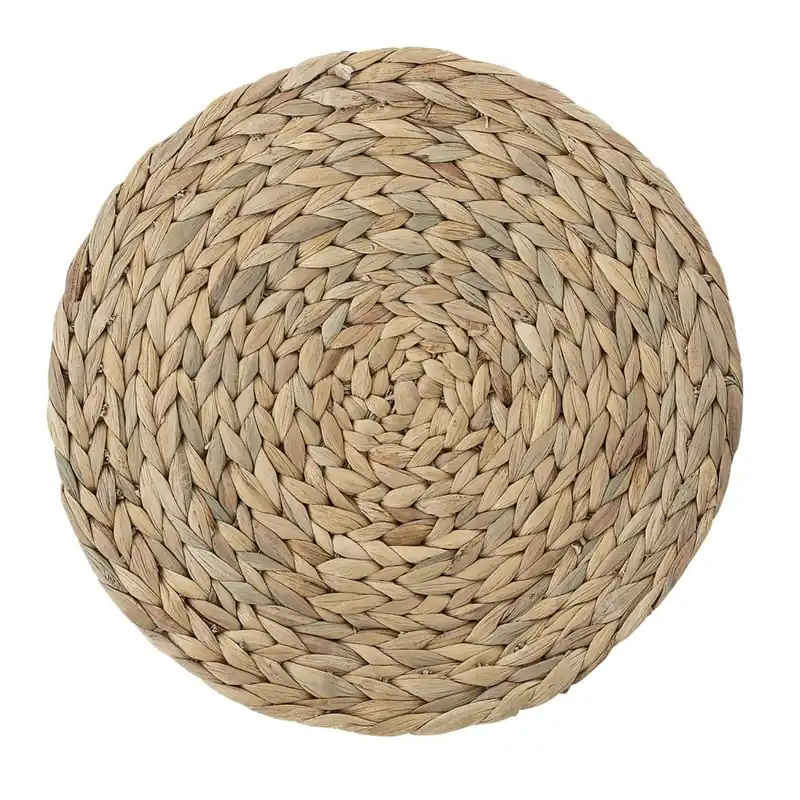 Obniżka ceny Mata stołowa z hiacyntu wodnego Bloomingville, ⌀ 35 cm Bonami