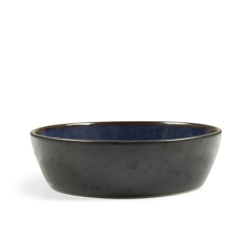 Czarna/niebieska kamionkowa miska Gastro Dark Blue/Black – Bitz Bonami Nowy