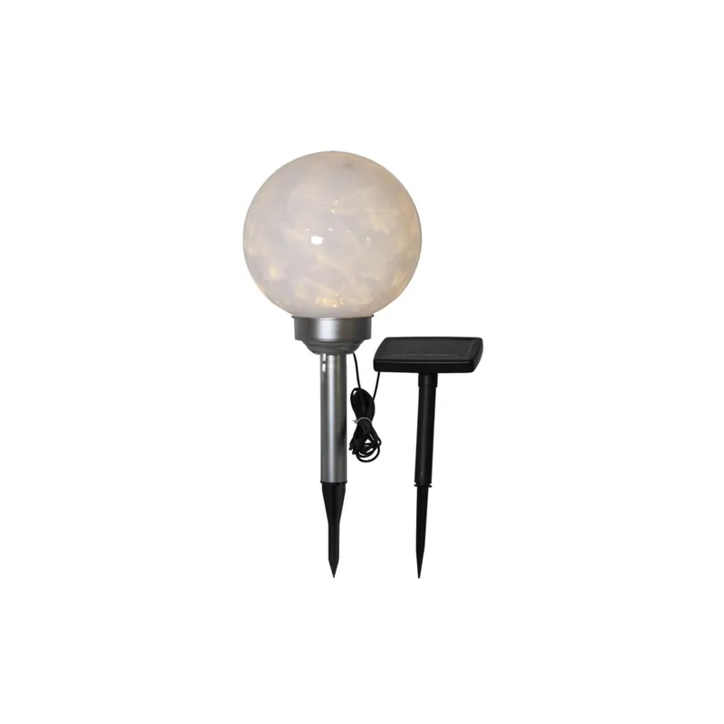Ogrodowa okrągła solarna lampa LED Star Trading Luna, ø 20 cm Bonami Najlepsza cena
