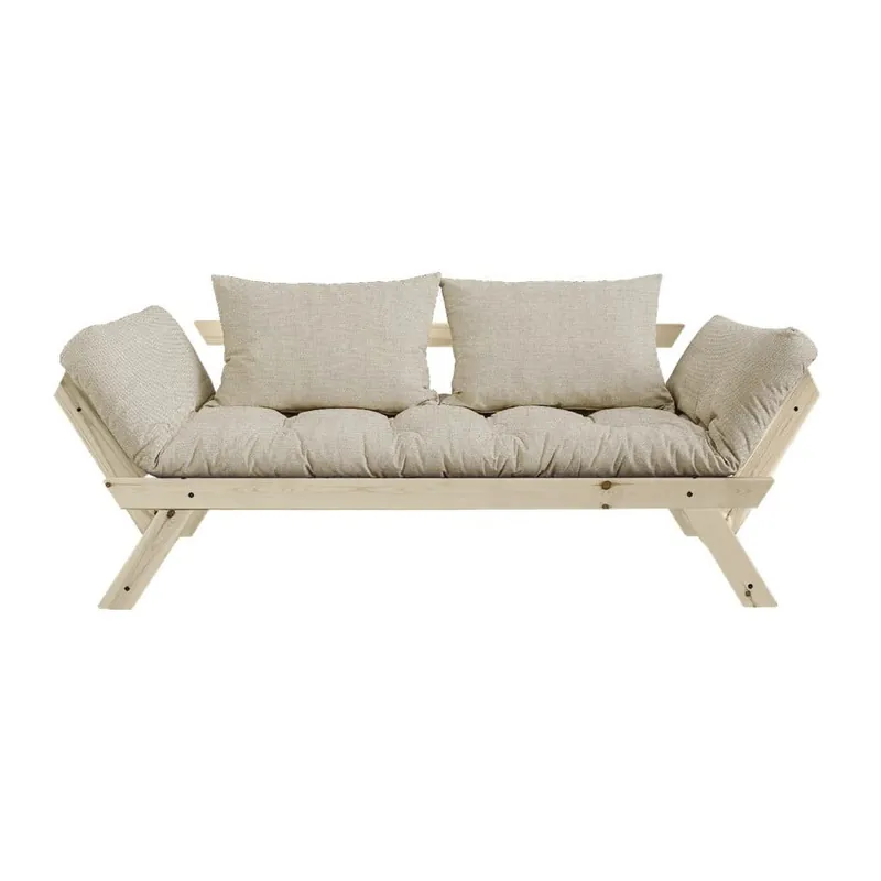 Obniżka ceny Sofa rozkładana Karup Design Bebop Natural Clear/Linen Beige Bonami