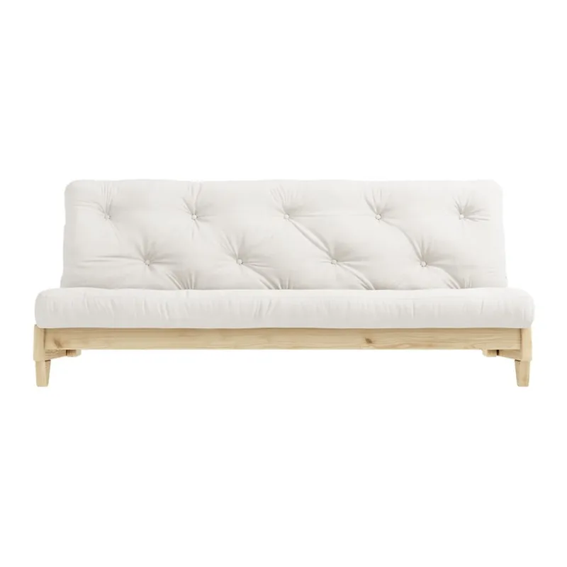 Szybka wysyłka Sofa rozkładana z jasnobeżowym pokryciem Karup Design Fresh Natural Bonami