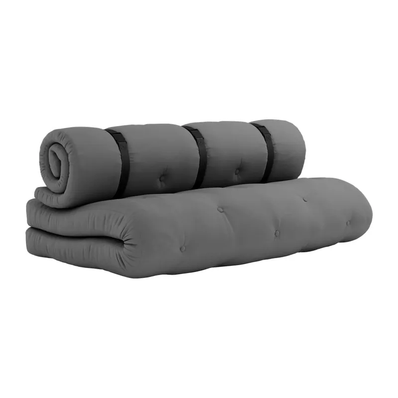 Ciemnoszara sofa rozkładana odpowiednia na zewnątrz Karup Design OUT™ Buckle Up Dark Grey Bonami Wyjątkowa oferta