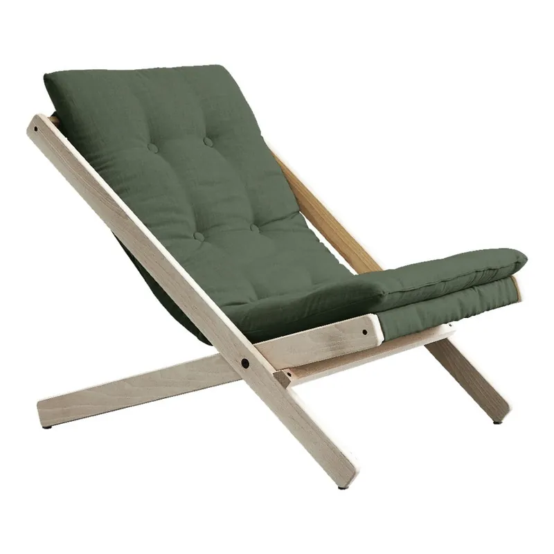 Fotel rozkładany Karup Design Boogie Raw/Olive Green Bonami Dodaj do koszyka