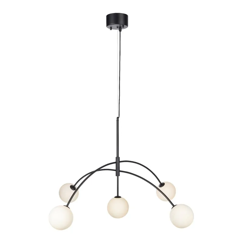 Czarna lampa wisząca Markslöjd Heaven, ø 117 cm Bonami Bezpieczna płatność