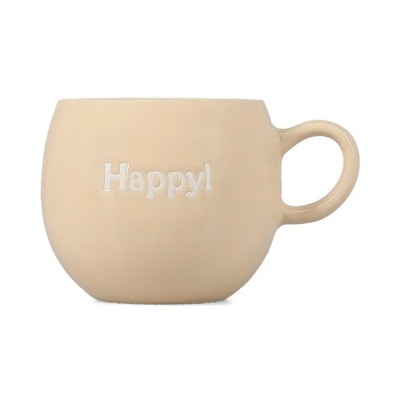 Beżowy kamionkowy kubek 420 ml Muggies – Salt&Pepper Bonami Hit cenowy