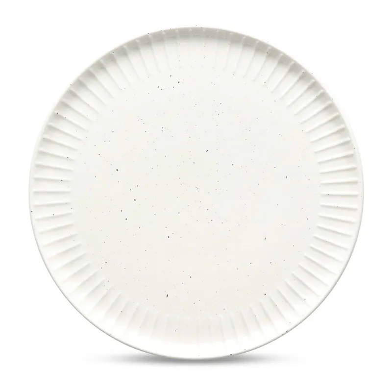 Dostępne od ręki Biały talerz deserowy ø 21 cm Ora Gloss – Salt&Pepper Bonami