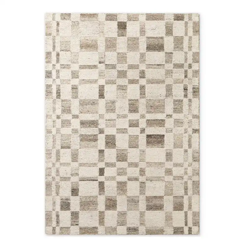 Popularny Kremowy wełniany dywan tkany ręcznie 120x180 cm Boho 1.0 Structa – Vikosa Bonami