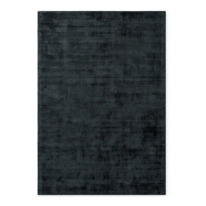 Czarny dywan z wiskozy tkany ręcznie 200x300 cm Noemi – Vikosa Bonami Wysoka jakość