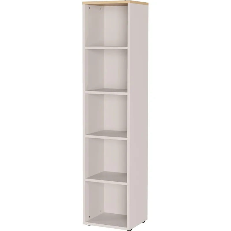Kremowy regał z matowym wykończeniem 45x197x40 cm Lissabon – Germania Bonami Sprawdź teraz