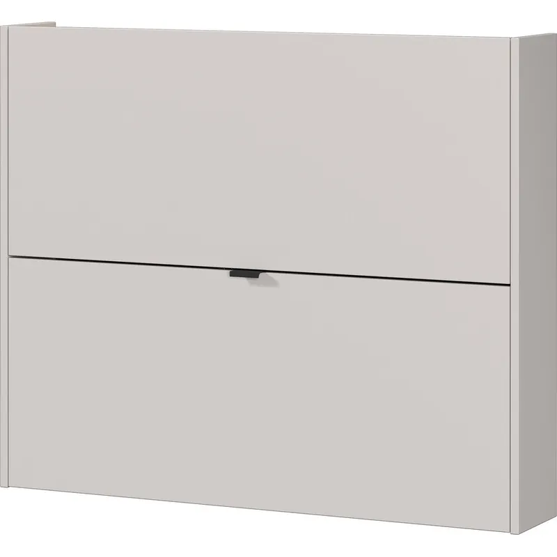 Ograniczona ilość Kremowa uchylna/wisząca szafka na buty w dekorze dębu 100x83x18 cm Ameca – Germania Bonami