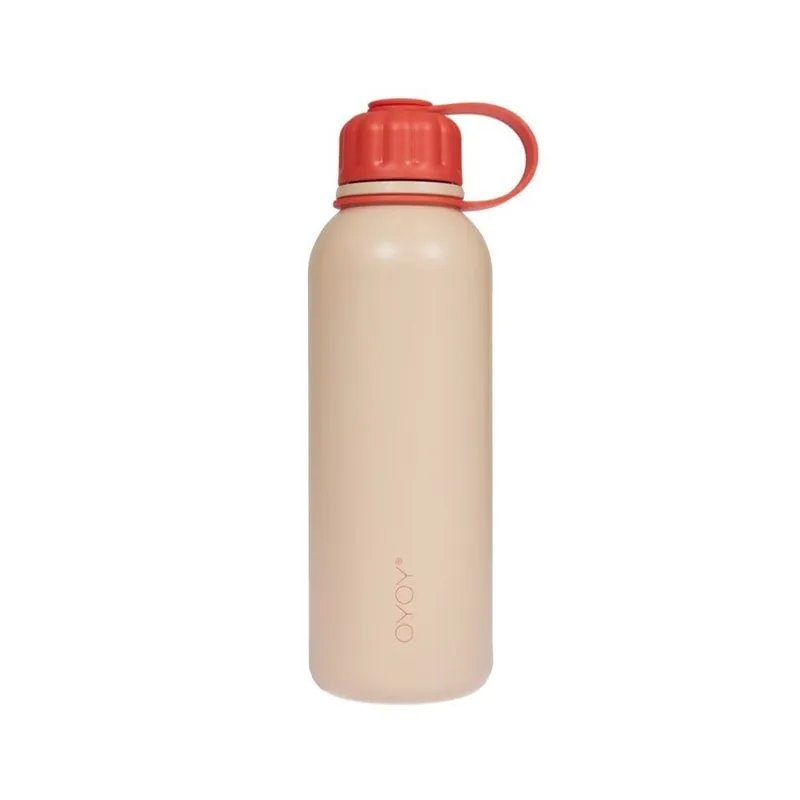 Oferta Brzoskwiniowa podróżna butelka ze stali nierdzewnej Pullo – OYOY Living Design Bonami