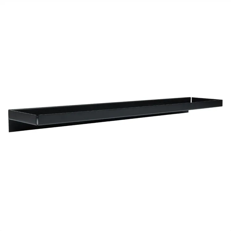 Bezpieczne zakupy Czarna metalowa półka 80 cm Bakku – OYOY Living Design Bonami