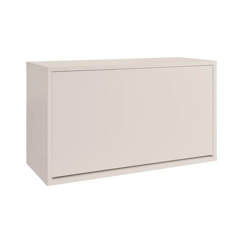 Wyjątkowa oferta Jasnoszara uchylna/wisząca szafka na buty 70x30x40 cm – ReCollector Bonami