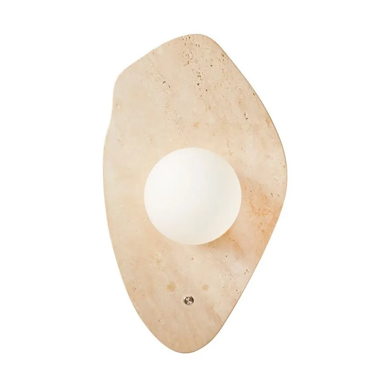 Beżowy kamienny kinkiet ø 10 cm Hilde – Opviq lights Bonami Kup teraz