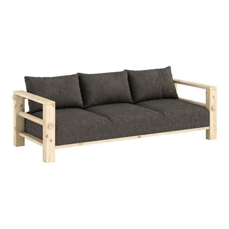 Kup teraz Ciemnoszara sofa 225 cm Bare – Karup Bonami