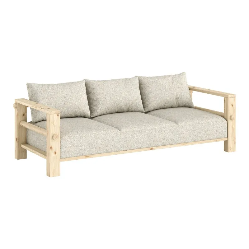 Jasnoszara sofa 225 cm Bare – Karup Bonami Ograniczona ilość