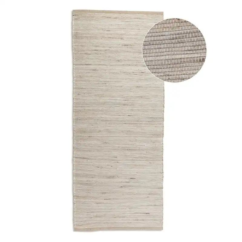 Wyprzedaż Chodnik z mieszanki juty dwustronny/tkany ręcznie w jasnym naturalnym kolorze 80x200 cm Handloom – Hanse Home Bonami