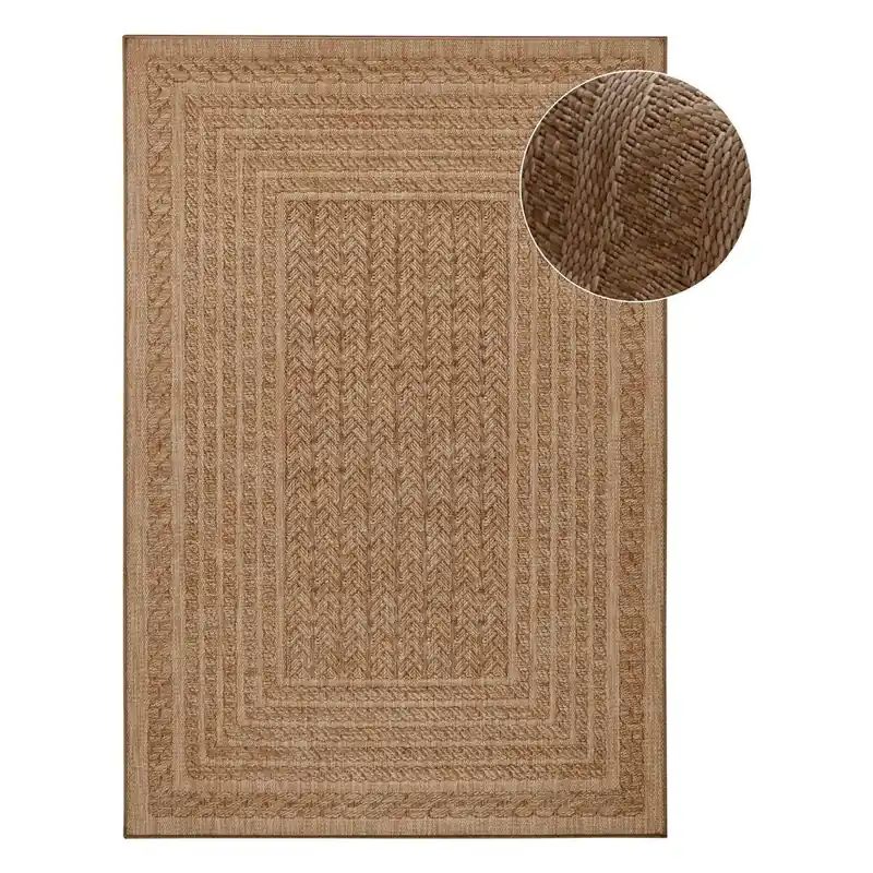 Bezpieczne zakupy Brązowy dywan odpowiedni na zewnątrz 200x290 cm Limonero – Hanse Home Bonami