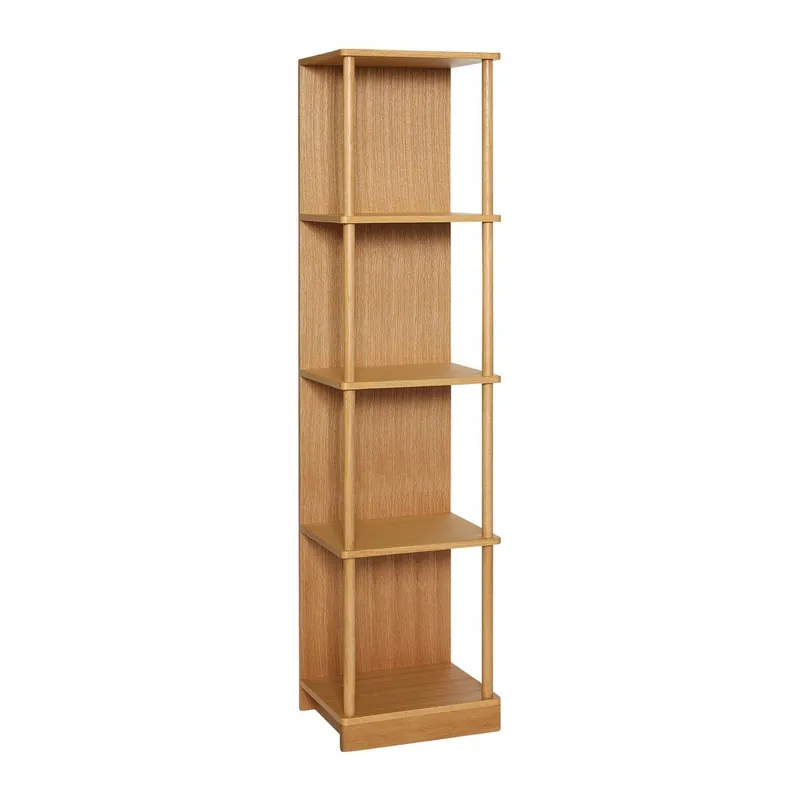 Nie przegap Regał w dekorze dębu w naturalnym kolorze 45x180x37 cm Noblesse – Hübsch Bonami