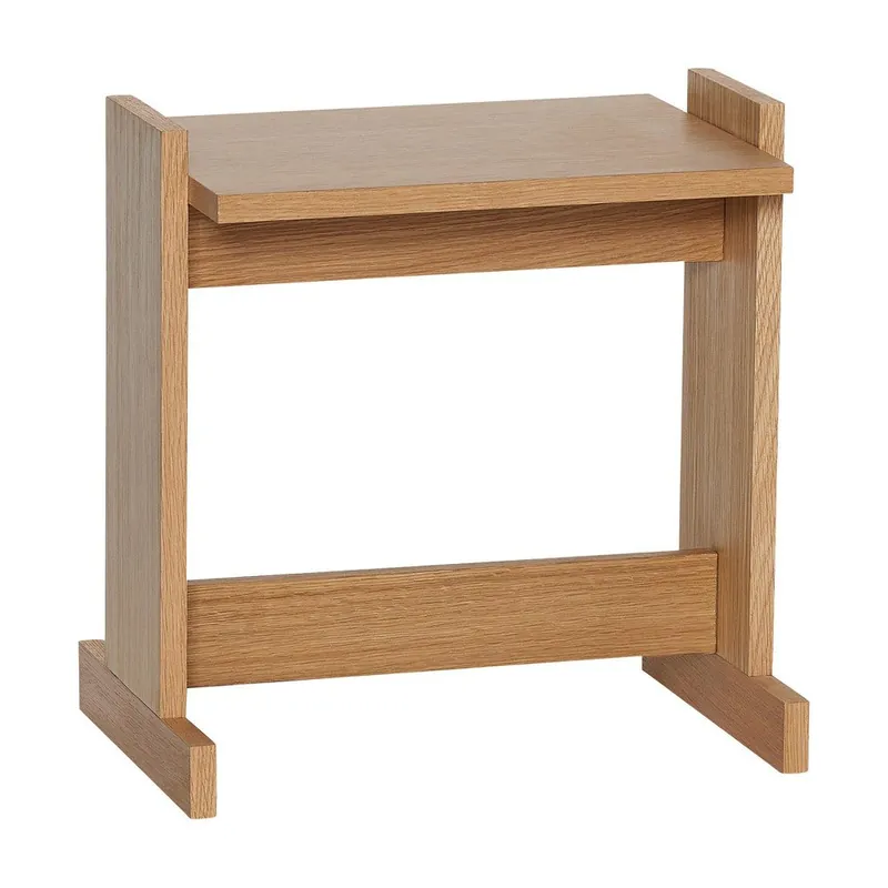 Stolik w dekorze dębu 30x44 cm Futu – Hübsch Bonami Wysoka jakość