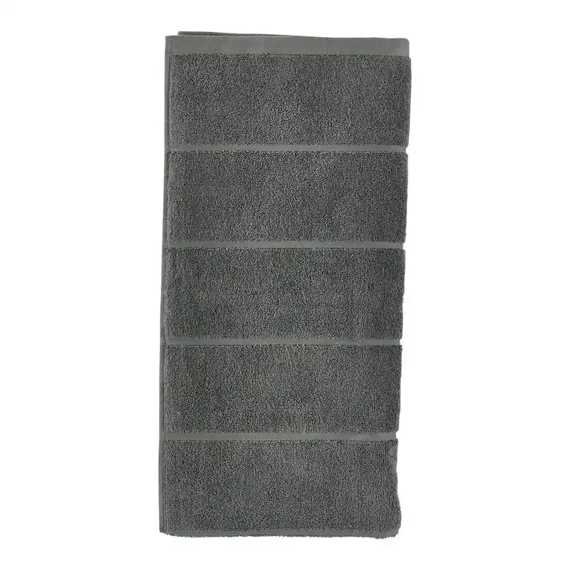 Ciemnozielony bawełniany ręcznik kąpielowy frotte 70x140 cm Sauna – Zone Bonami Zamów teraz