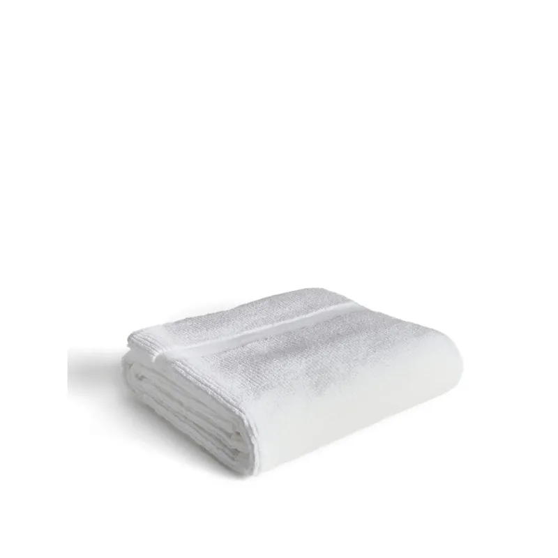 Biały bawełniany ręcznik kąpielowy frotte 70x140 cm Olvira – Kave Home Bonami Wyjątkowa oferta
