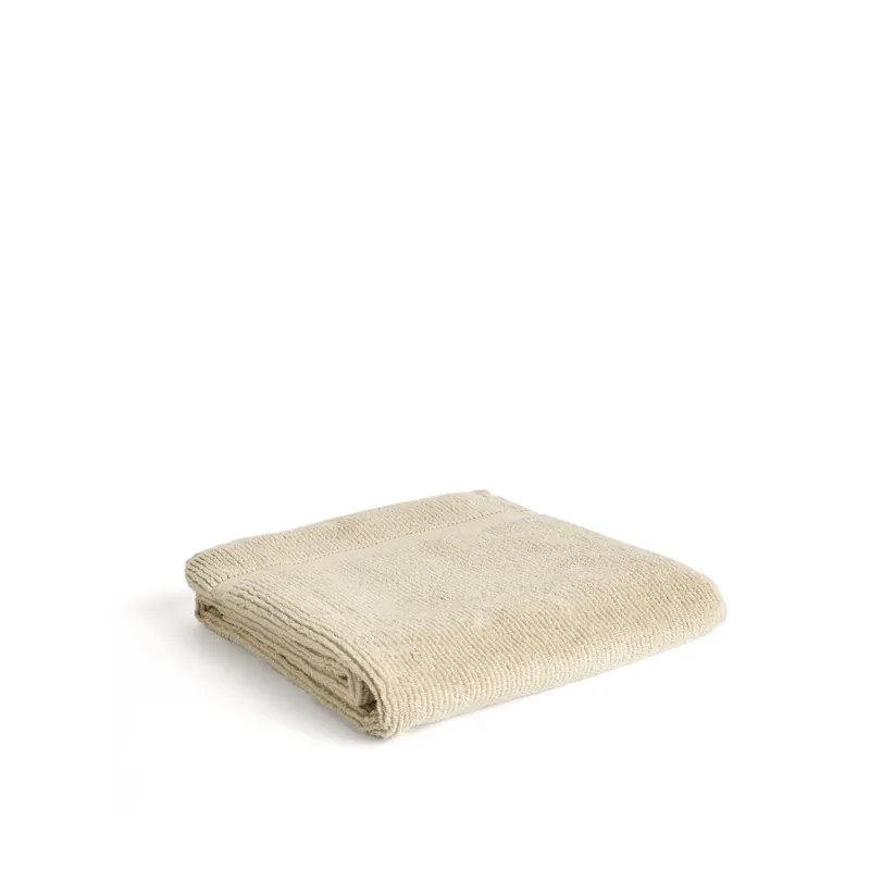 Promocja Beżowy bawełniany ręcznik kąpielowy frotte 70x140 cm Olvira – Kave Home Bonami