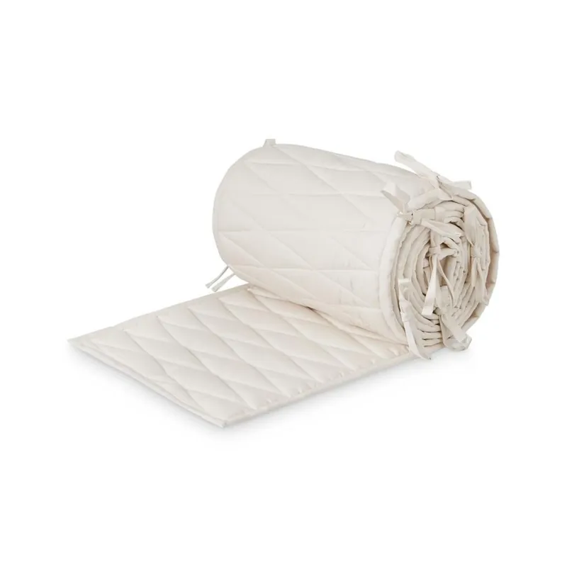 Kremowy ochraniacz do łóżeczka z bawełny organicznej 365 cm Light Sand – Cam Cam Copenhagen Bonami Wyjątkowa oferta