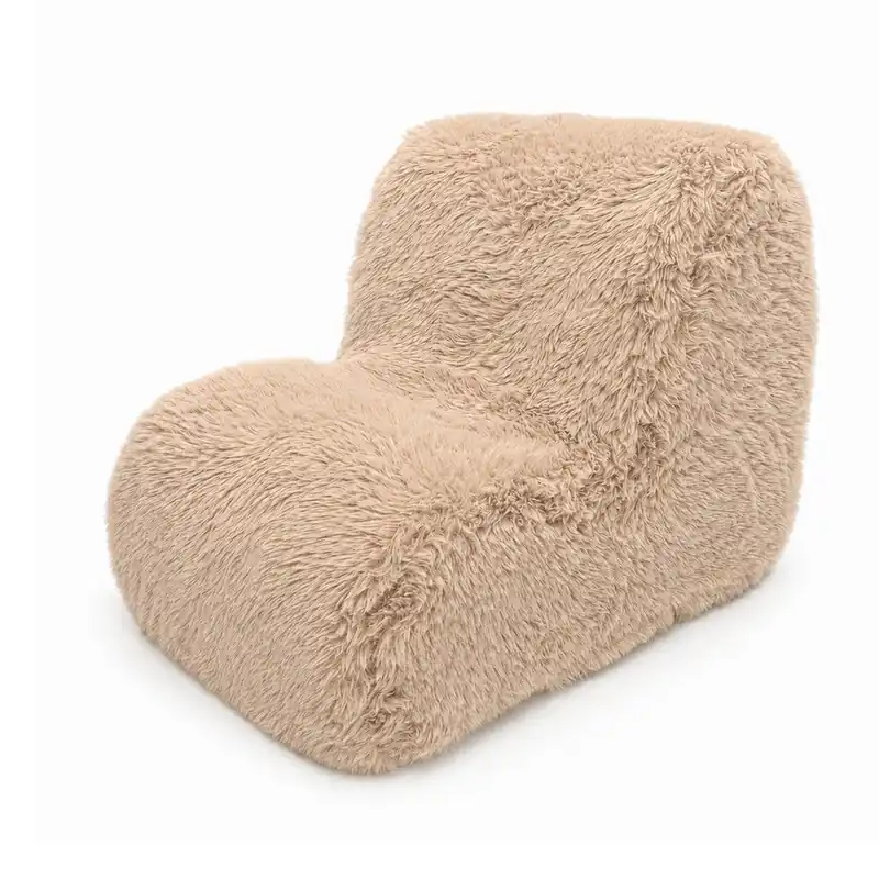 Taniej Fotel dziecięcy w jasnym naturalnym kolorze Mammoth – Meowbaby Bonami