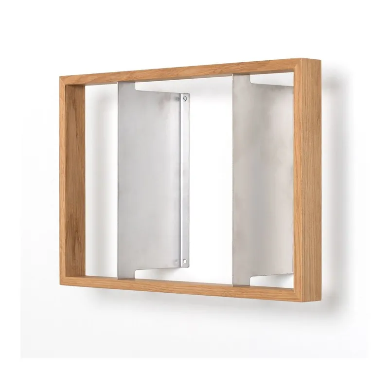 Półka na książki z drewna dębowego das kleine b b8, 34x50,5 cm Bonami Nowość